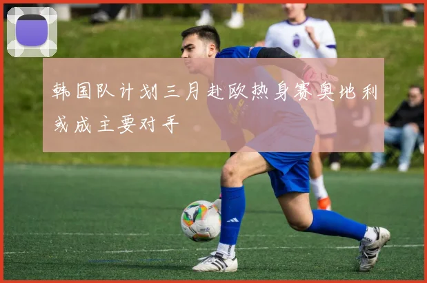 韩国队计划三月赴欧热身赛奥地利或成主要对手
